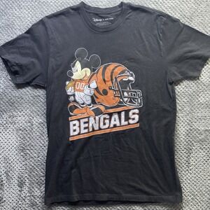 Cincinnati Bengals Disney X Junk Food Mickey Mouse Medium T-Shirt #416
